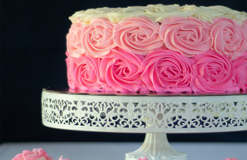 Buttercream Rosette Cake Tutorial — by Jaclyn