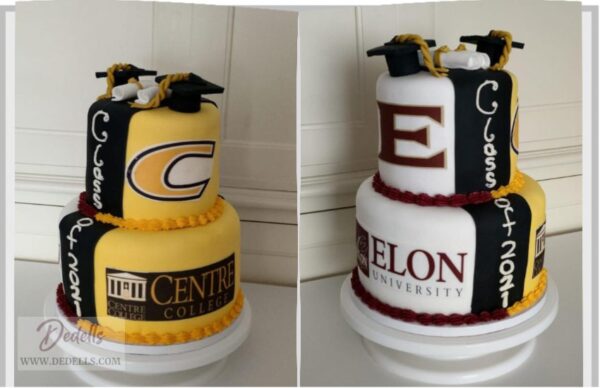 Dedells Amazing Graduation Dual Cake